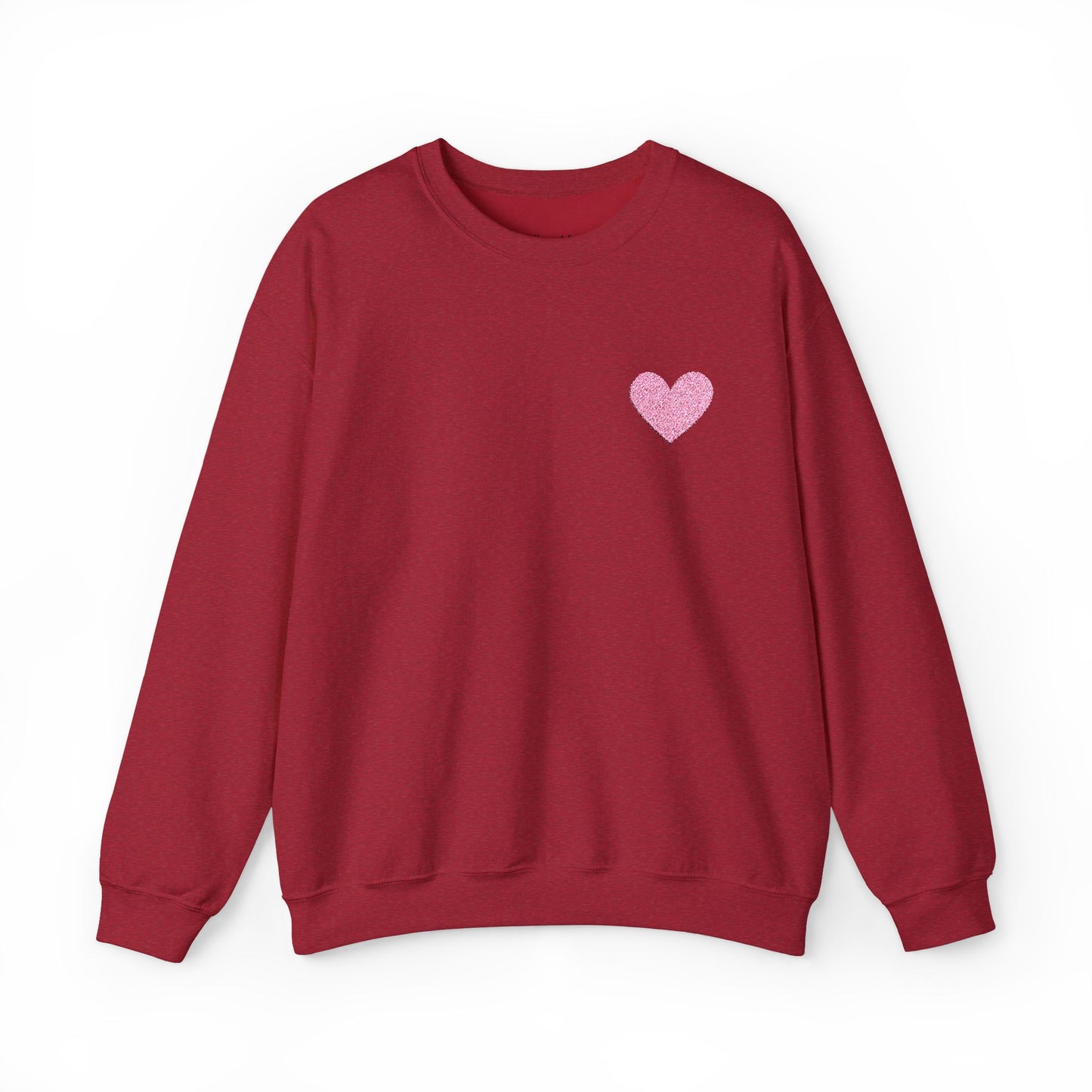 Cozy Heart Crew-neck