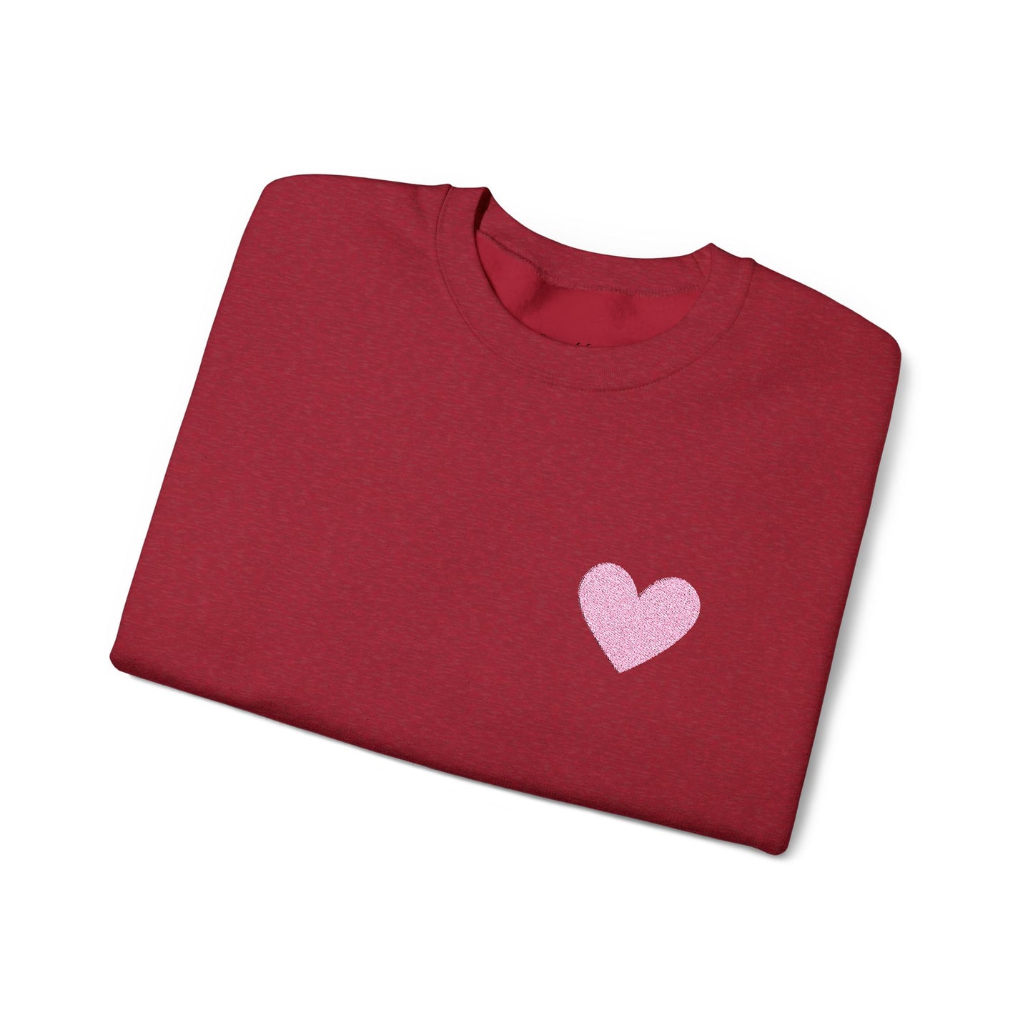 Cozy Heart Crew-neck