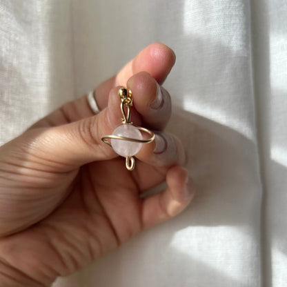 Little Saturn Drop Earring