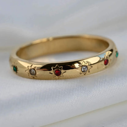 18K Stacking Set - 3 Rings